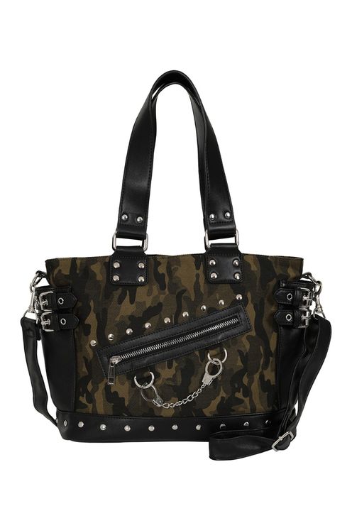 Camo green Hellbound wish camo bag - Babashope - 6