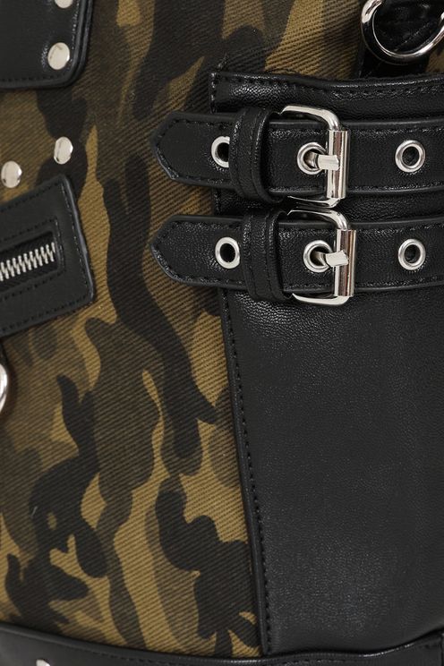Camo green Hellbound wish camo bag - Babashope - 6