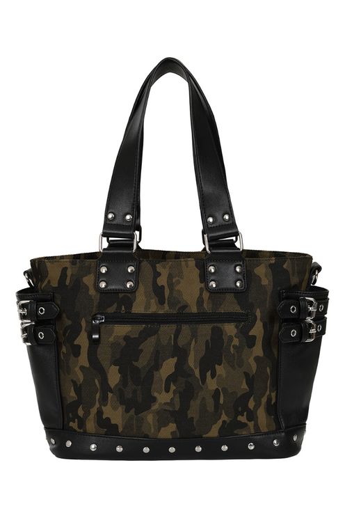 Camo green Hellbound wish camo bag - Babashope - 6