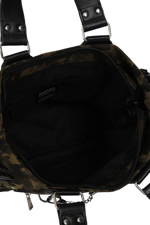 Camo green Hellbound wish camo bag - Babashope - 6