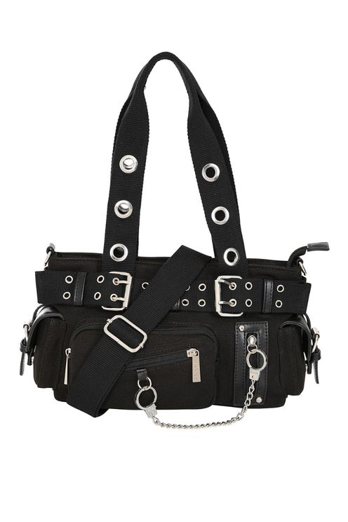 Black fang handbag - Babashope - 6