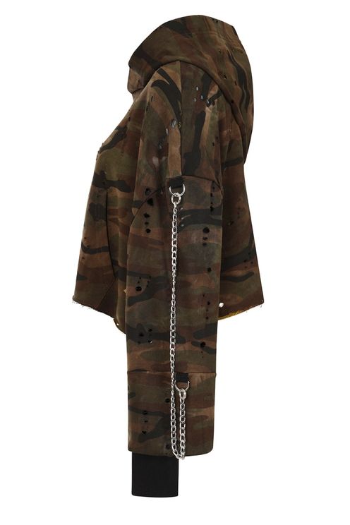 Brown black Fable hoodie - Babashope - 6