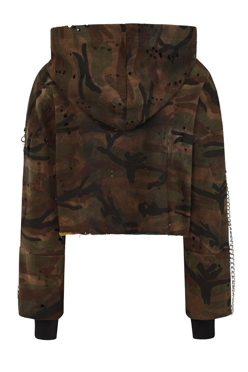 Brown black Fable hoodie - Babashope - 6