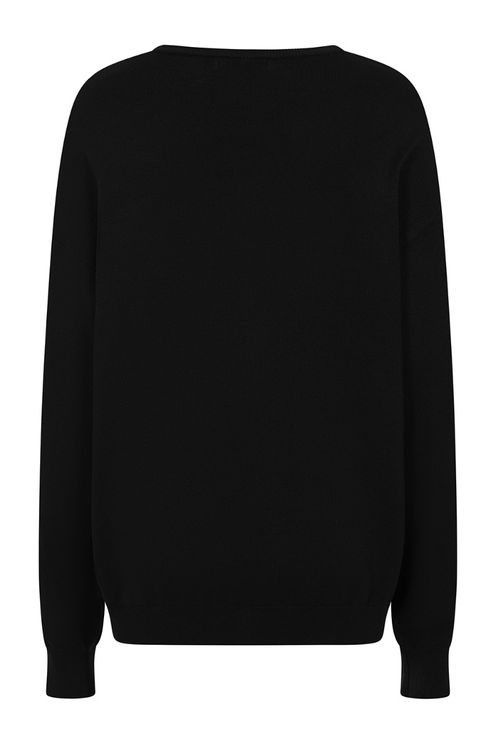 zwart paarse Lyra jumper - Babashope - 3