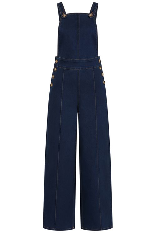 Denim blue Tamara Dungarees - Babashope - 6