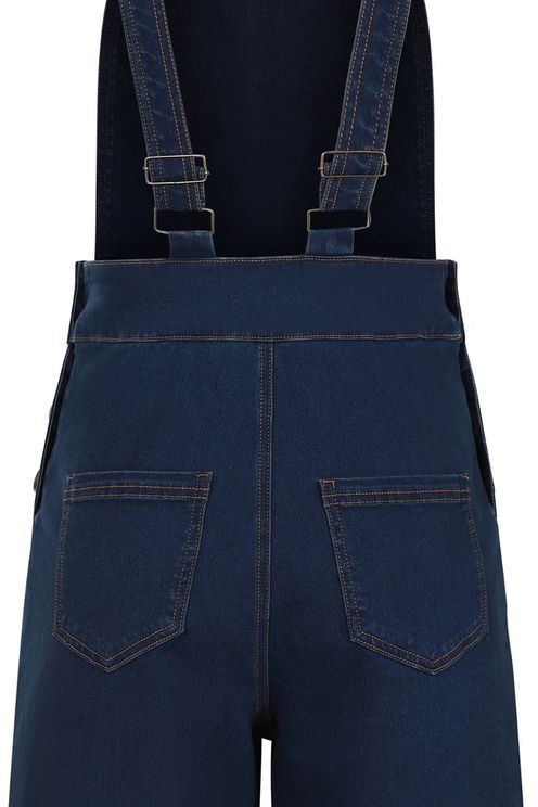 Denim blue Tamara Dungarees - Babashope - 6