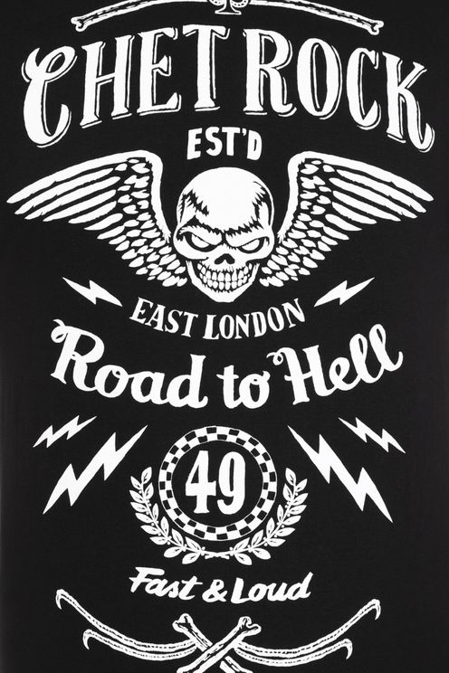 Chet rock Road to hell t-shirt - Babashope - 4