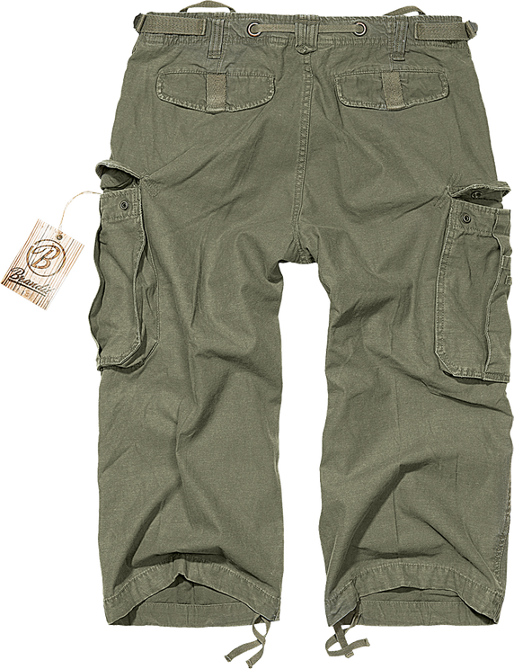 Brandit industry 3/4 shorts Olive - Babashope - 3