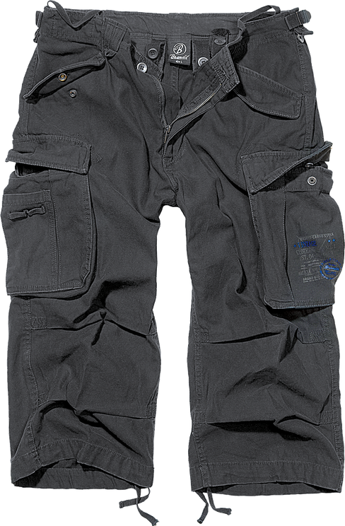Brandit Industry 3/4 shorts zwart - Babashope - 3