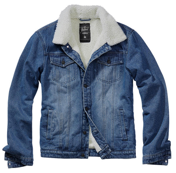 Sherpa denim jacket - Babashope - 3