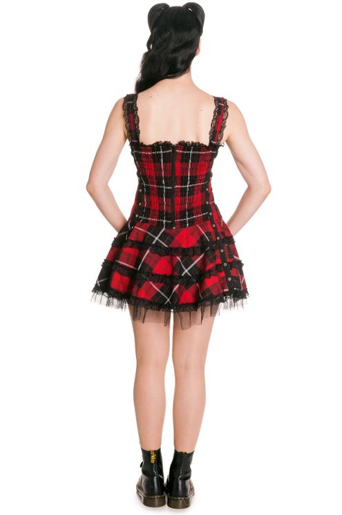 Harley dress rood Hell bunny - Babashope - 7