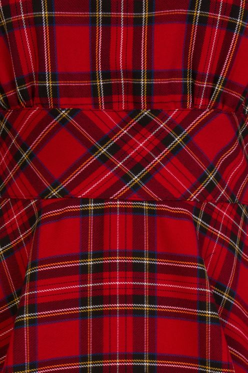 Irvine tartan fifties jurk - Babashope - 9