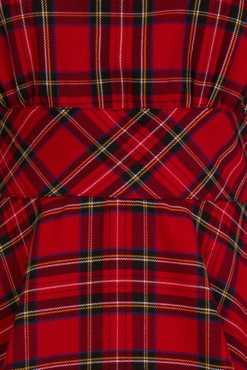 Irvine tartan 50's jurk - Babashope - 9