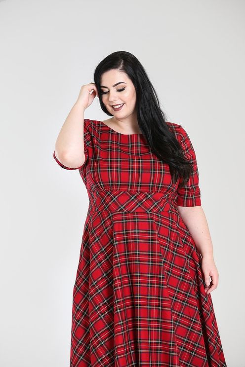 Irvine tartan fifties jurk - Babashope - 9
