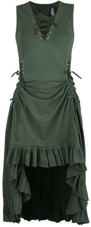 Vixxen Soleil dress groen - Babashope - 5