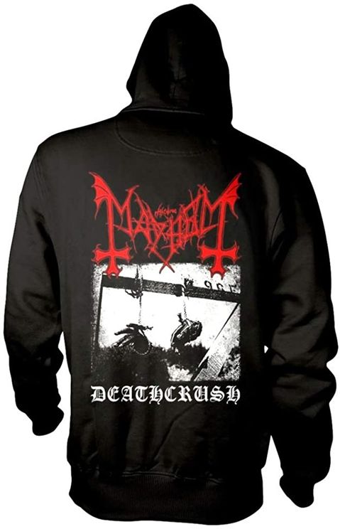 Mayhem ‘Deathcrush (Black)’ Zip Hood - Babashope - 3