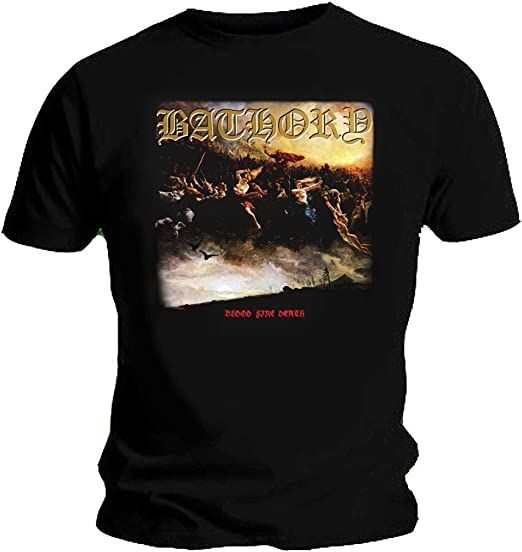 Bathory  Blood   Fire   Death  T-shirt - Babashope - 3