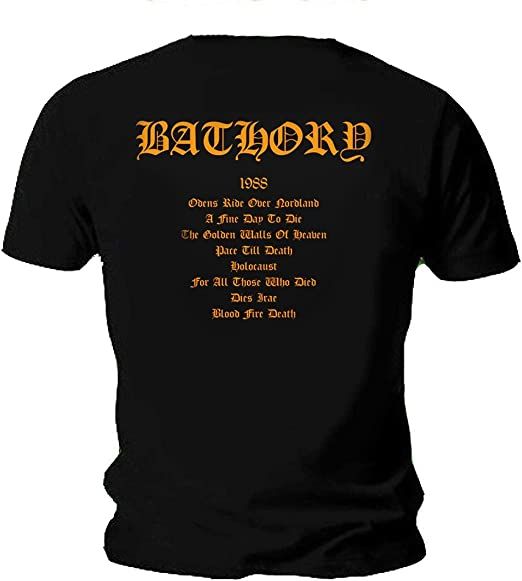 Bathory  Blood   Fire   Death  T-shirt - Babashope - 3