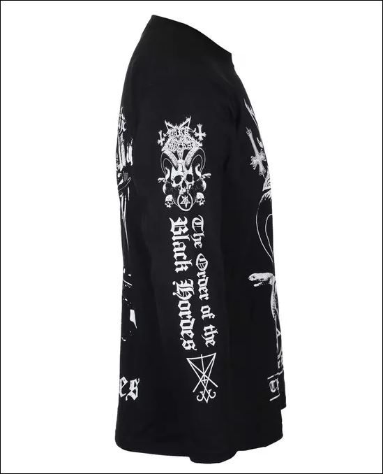 Dark Funeral ‘Order Of The Black Hordes’ Long Sleeve T-Shirt - Babashope - 5