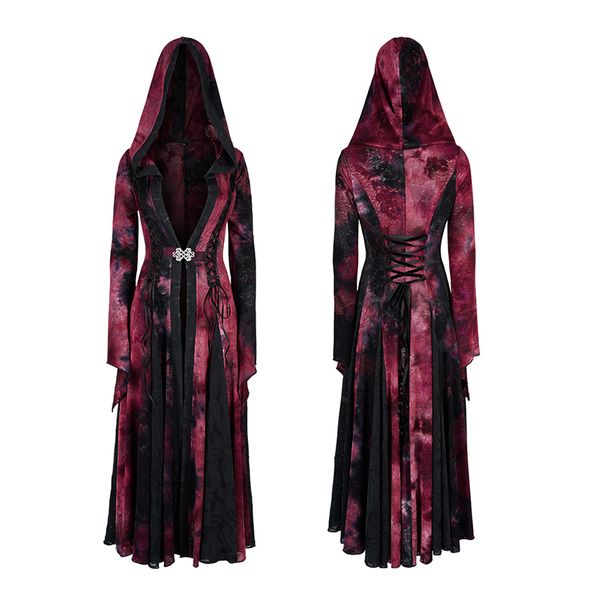 Punkrave Gothic hooded vamp cardigan - Babashope - 4