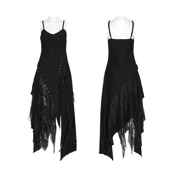 Goth decadent dark dress - Babashope - 5