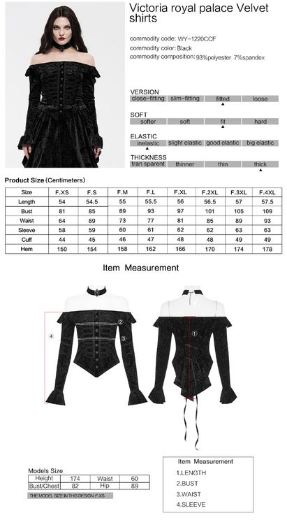 Victoria Gothic top - Babashope - 5