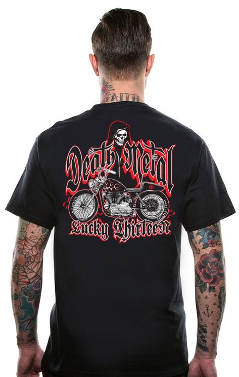 Lucky13 Death Metal T-shirt - Babashope - 3