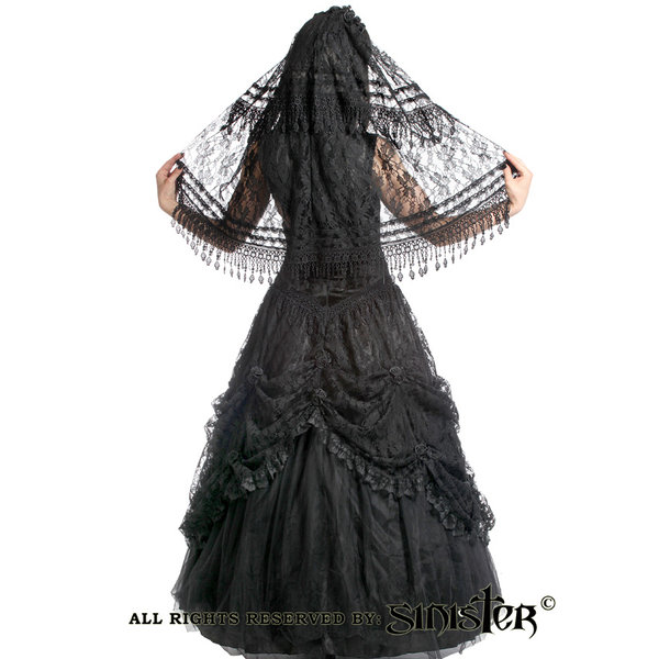 Black wedding dress  sinister - Babashope - 4