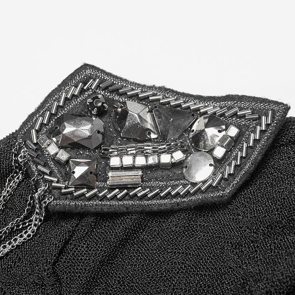 Punk Asymmetrical Long Sleeves t-shirt - Babashope - 6