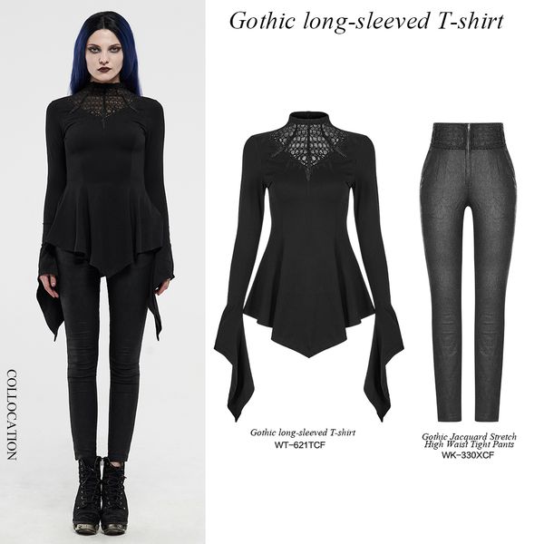 Gothic longsleeve top - Babashope - 4