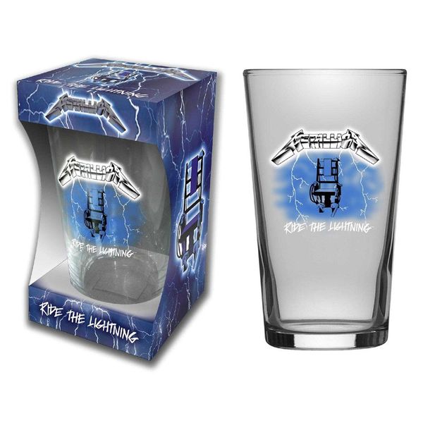 Metallica ‘Ride The Lightning’ Beer Glass - Babashope - 2