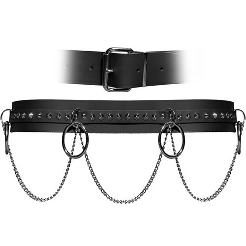 Sid cone belt & chain leather 51MM - Babashope - 2