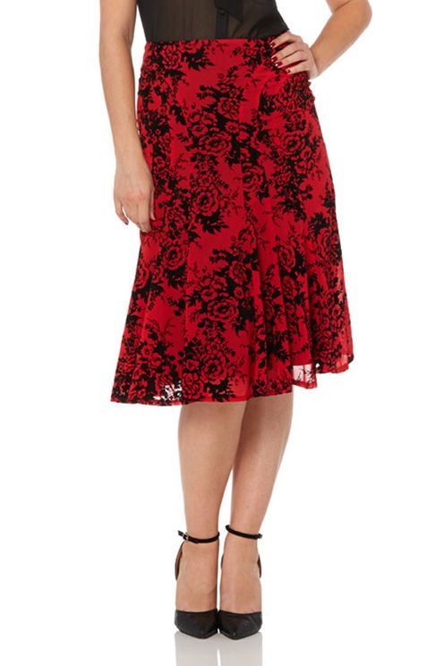 Chloe – Skirt- Red - Voodoo Vixen - Babashope - 4