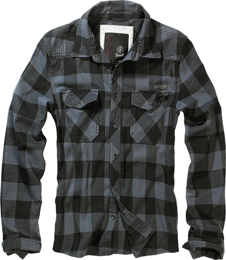 Checkshirt black/grey Brandit - Babashope - 6