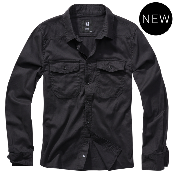 Brandit Flannel shirt zwart - Babashope - 2