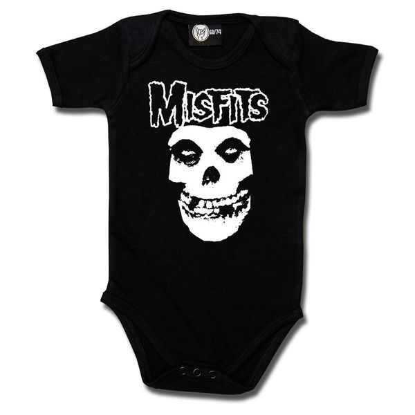 Misfits Logo Skull Baby romper - Babashope - 2