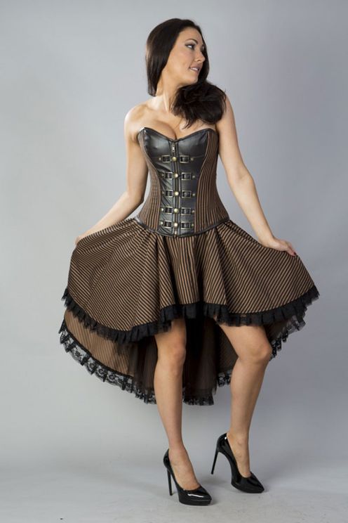 Burleska - Gemini Steampunk Corset - Babashope - 4