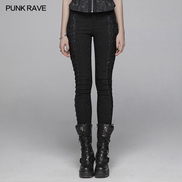 Damned nation gothic broek dames - Babashope - 6