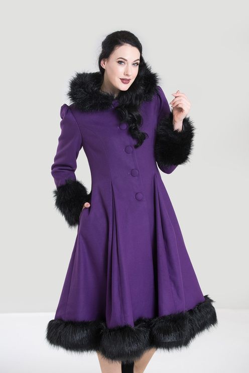 Elvira coat paars - Babashope - 4