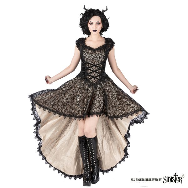 Melanie dress Ivory Sinister - Babashope - 4