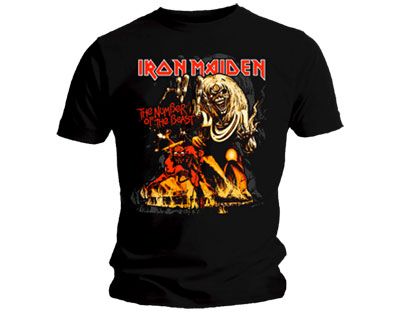 Iron Maiden  Number Of The Beast Graphic T-Shirt - Babashope - 2