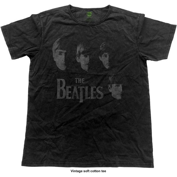 The Beatles Faces T-shirt (vintage finish) - Babashope - 2