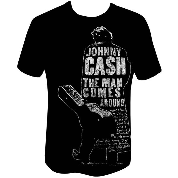 Johnny Cash man comes around t-shirt - Babashope - 2