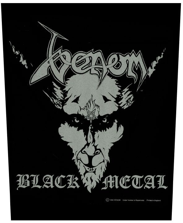 Venom Backpatch Black Metal - Babashope - 2
