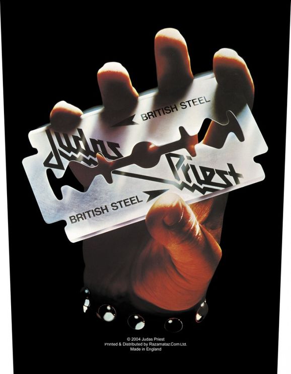 Judas Priest Backpatch British Steel - Babashope - 2