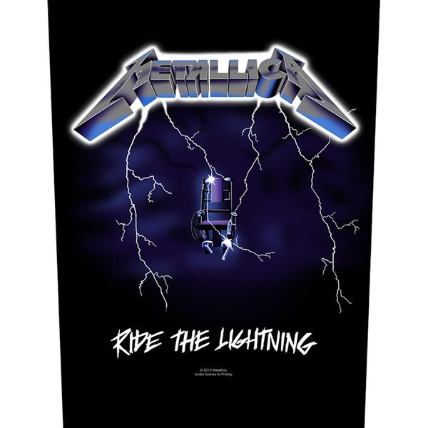 Metallica ‘Ride The Lightning’ Backpatch - Babashope - 2