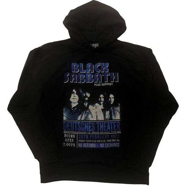 Black sabbath Deutsches '73' (eco-friendly) Hooded sweater - Babashope - 2