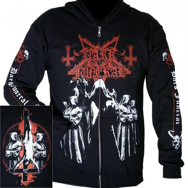 Dark Funeral ‘Shadow Monks’ Zip Hood - Babashope - 3