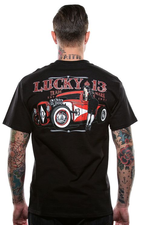 Lucky13 - Adrian - T-Shirt - American Apparel - Babashope - 3