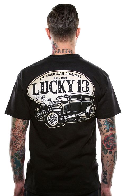 Lucky13 - american Original - Men T-Shirt - Babashope - 3